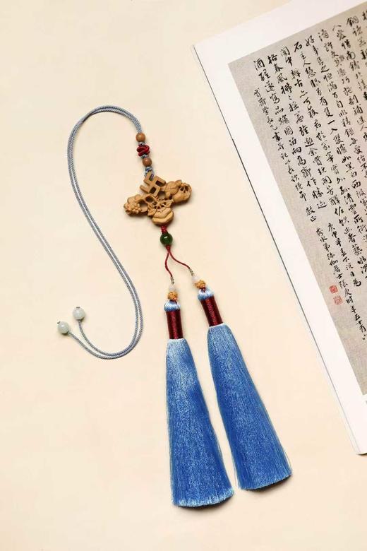 万事如意°老山檀香挂件 商品图1