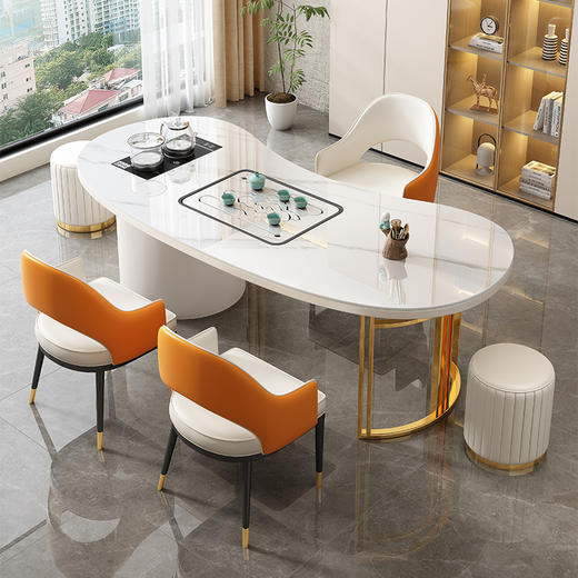 岩板茶桌椅 商品图0