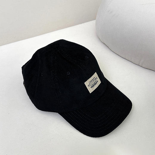 【预售7天，不退不换】良木礼灯芯绒棒球帽（Q258421） 商品图1