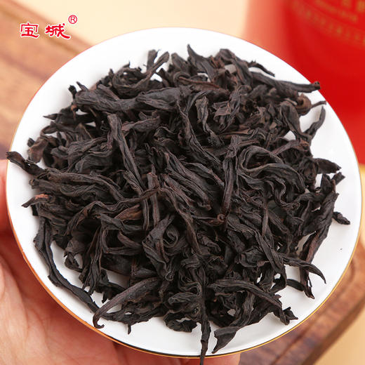 宝城御礼大红袍茶叶125克散装罐装礼盒浓香型乌龙茶岩茶A603 商品图1