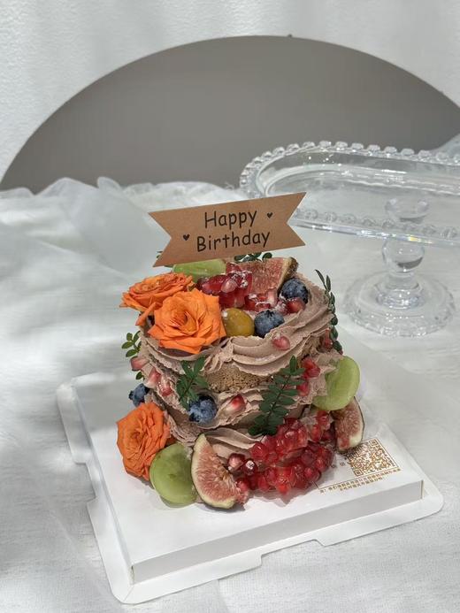 四寸秋季裸蛋糕（下单现做，根据排单2-3小时左右） 商品图0