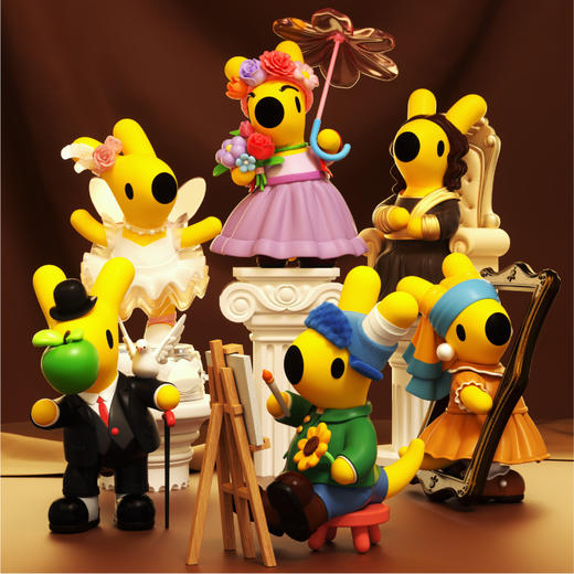 团团大艺术家系列盲盒套装 商品图0