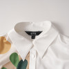 EITIE爱特爱印花丝巾拼接设计通勤年秋季新款衬衣8309005 商品缩略图5