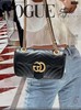 GUCCI GG Marmont 金色复古双G徽标压印马蒙22 链条翻盖包 商品缩略图5
