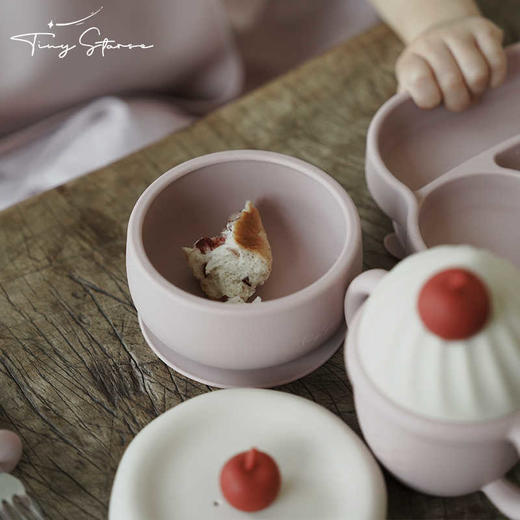 【tinystarse】冰淇淋硅胶吸盘碗 商品图4
