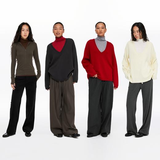 oneup羊毛高领打底衣 商品图4