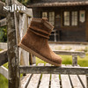 预售|Safiya/索菲娅2025秋冬美拉德套筒内增高休闲百搭复古西部堆堆靴SFD4116183 商品缩略图0