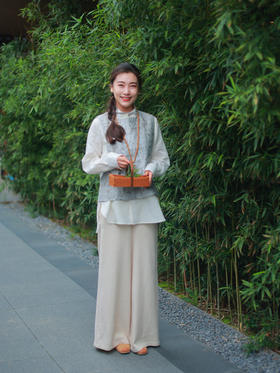 【2026东衣作】新中式马甲（25804089藕丝秋半）