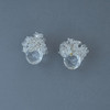 订购4周到｜Monshiro-annabelle-白色 水晶 安娜贝尔绣球 耳环［日本设计师］ 商品缩略图0