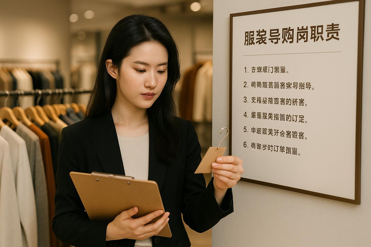 服装导购一天都在做什么？