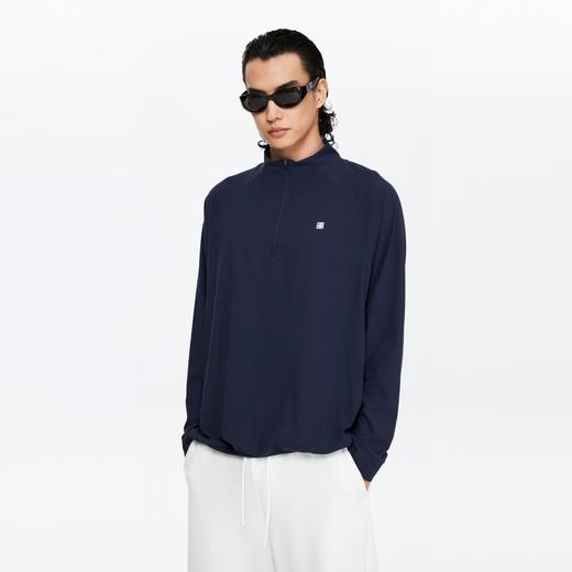 oneup运动拼接半拉链长袖（男女同款） 商品图0