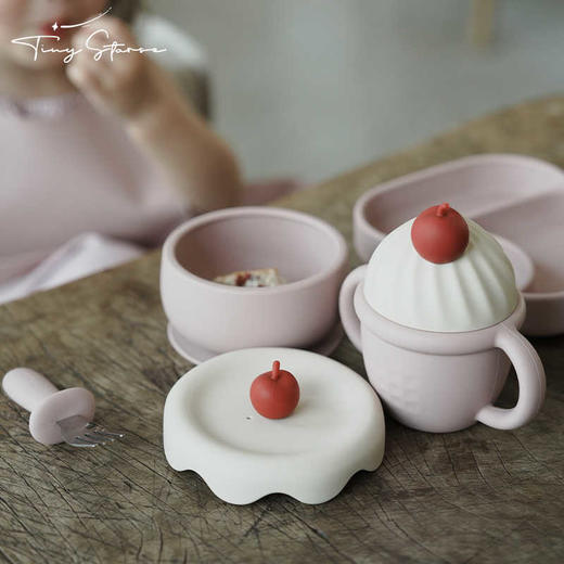 【tinystarse】冰淇淋硅胶吸盘碗 商品图3