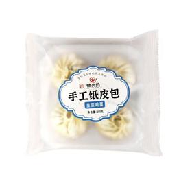 辅兴坊韭菜鸡蛋手工纸皮包 200g/袋【冷冻】包子
