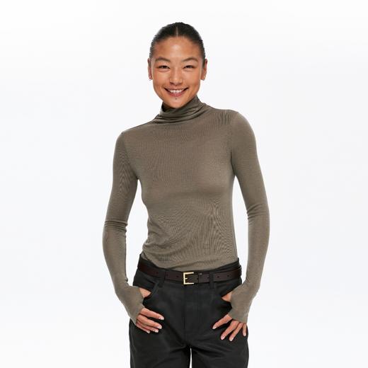 oneup羊毛高领打底衣 商品图0