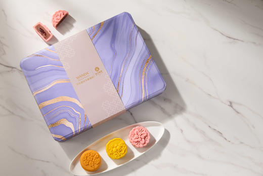 2025年总部月饼礼盒-  “远 山黛 (铁盒 ) ” 商品图4