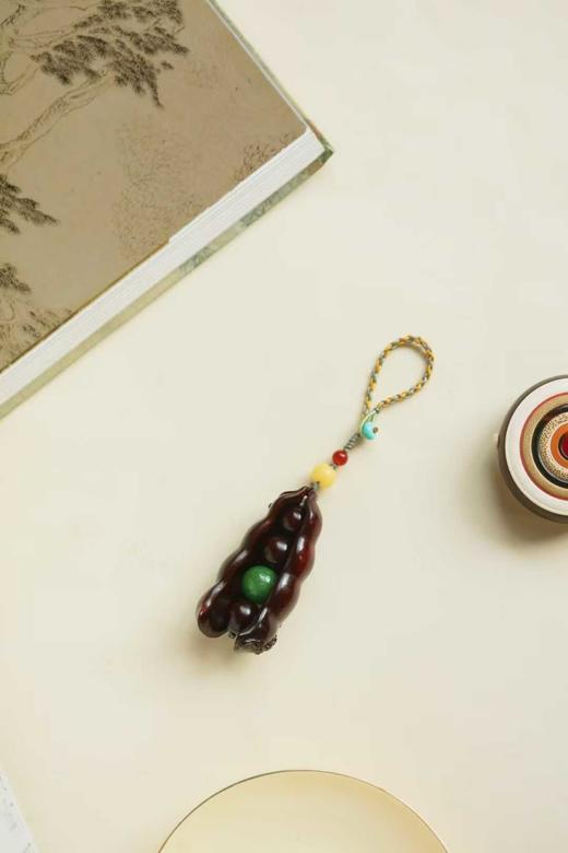多子多福·豌豆°紫檀挂件 商品图5