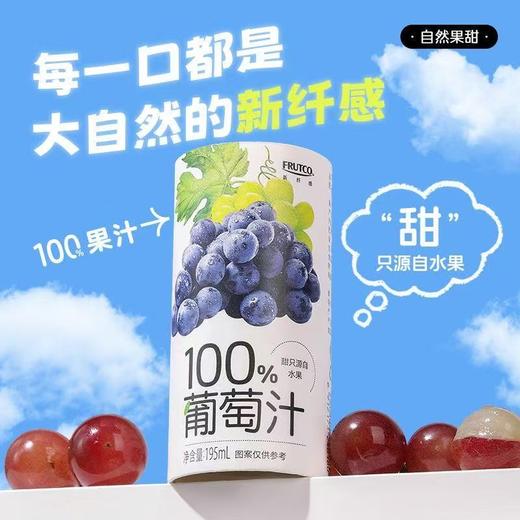 橙宝100%果汁四口味混合装195ml*6 商品图4