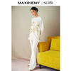 MAXRIENY[东方新摩登]精致日常风针织喇叭休闲长裤女修身显瘦裤子(货号:MS85PA516) 商品缩略图1