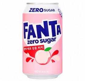芬达无糖桃子味（350ml）