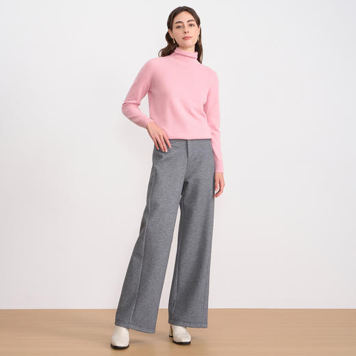 【30.6%山羊绒】EITIE爱特爱舒适柔软高领羊毛针织衫秋冬新款C2501820 商品图8