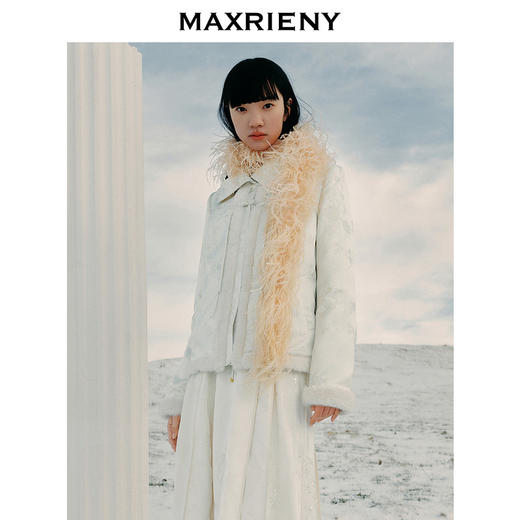 玛克门店发货：MAXRIENY新中式羽绒服(货号:MS85DC758) 商品图0