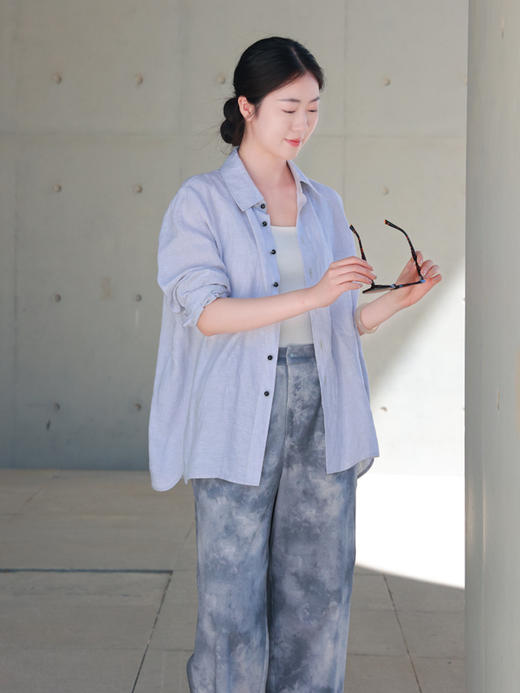 【抖音专属】直筒裤（25709286-墨香-结缘款） 商品图2