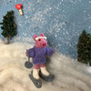 北京仓｜Felt So Good-Neive the Skiing Pig-滑雪小猪 奈芙 羊毛毡 挂件［英国设计师］ 商品缩略图2