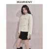 MAXRIENY富家千金羊毛外套女24秋新款法式小香风高级气质感设计(货号:MS85JA525) 商品缩略图2