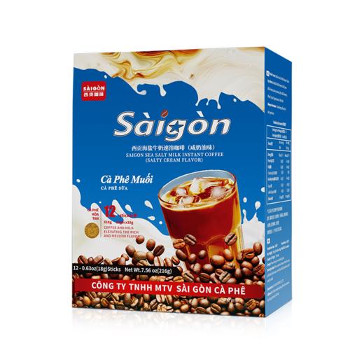 【会员抽奖】海盐咖啡牛奶速溶咖啡216g（18g*12条） 商品图5