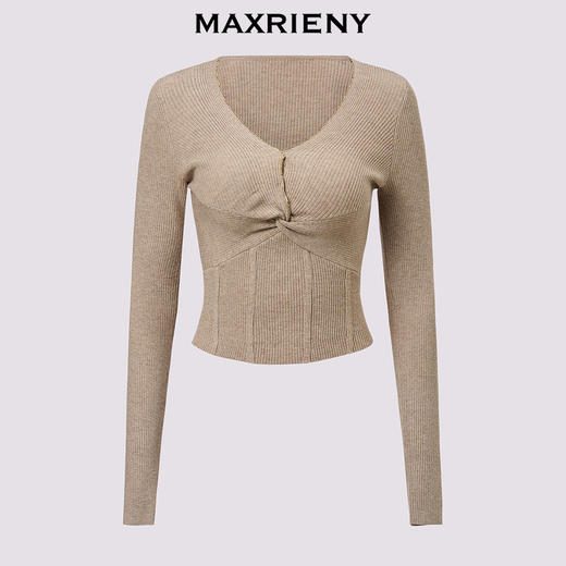 玛克门店发货：MAXRIENY毛针织衫(货号:MC85SW514) 商品图4