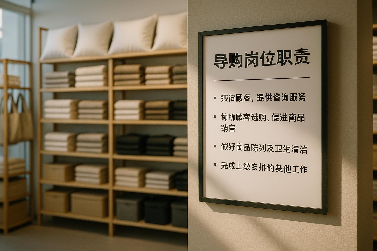 导购每天都做什么？核心任务全梳理