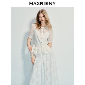 玛克门店发货：MAXRIENY优雅度假风上衣(货号:MF86TP015)