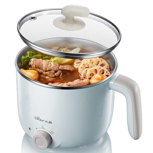 小熊电热锅DRG-C12R5（带蒸锅）[DQ8] 商品图2