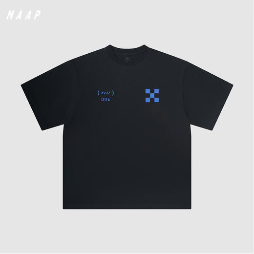 MAAP x DOE TEE 002 黑色短袖T恤 商品图0