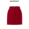 玛克门店发货：MAXRIENY复古箱型羊毛混纺裤裙冬季新款短裤女(货号:MC88PA801) 商品缩略图3