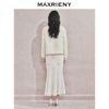 MAXRIENY富家千金羊毛外套女24秋新款法式小香风高级气质感设计(货号:MS85JA525) 商品缩略图3