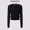 玛克门店发货：MAXRIENY法式复古v领针织外套(货号:MF86JA518) 商品缩略图4