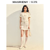 玛克门店发货：MAXRIENY【商场同款】2025夏季新款小香风刺绣显瘦高腰裙裤裤子(货号:MU86PA009) 商品缩略图1