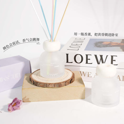 璐璐馨无火香薰卧室女生淡香男生室内家用持久清新散香璐璐馨 五彩缤纷系列无火香薰80ml 商品图1