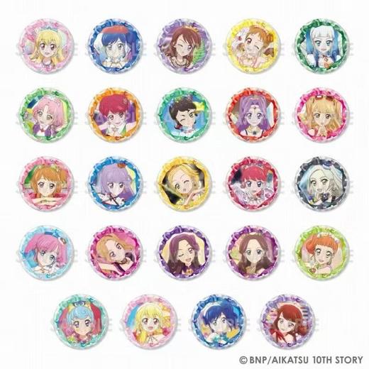 偶像活动 tv 吧唧 徽章 8包/盒 谷子 商品图0