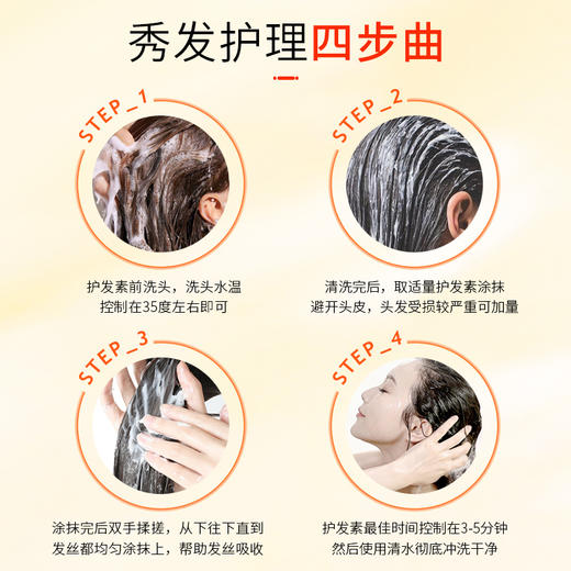 LK 氨基酸小麦胚芽蚕丝护发精华素 商品图13