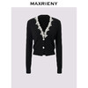 玛克门店发货：MAXRIENY法式复古v领针织外套(货号:MF86JA518) 商品缩略图0