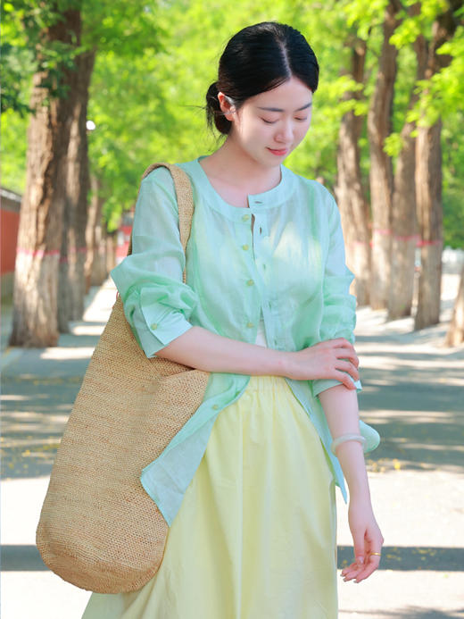 【2025门店同款】半裙（25706162-金合欢） 商品图2