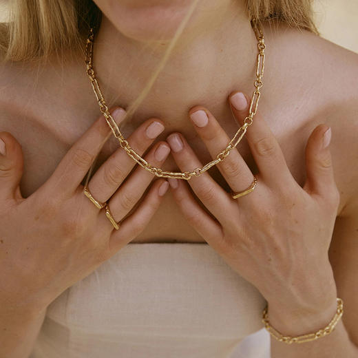 在途4周到｜Agapee-Octavia-金脊 素圈戒［法国设计师］ 商品图3