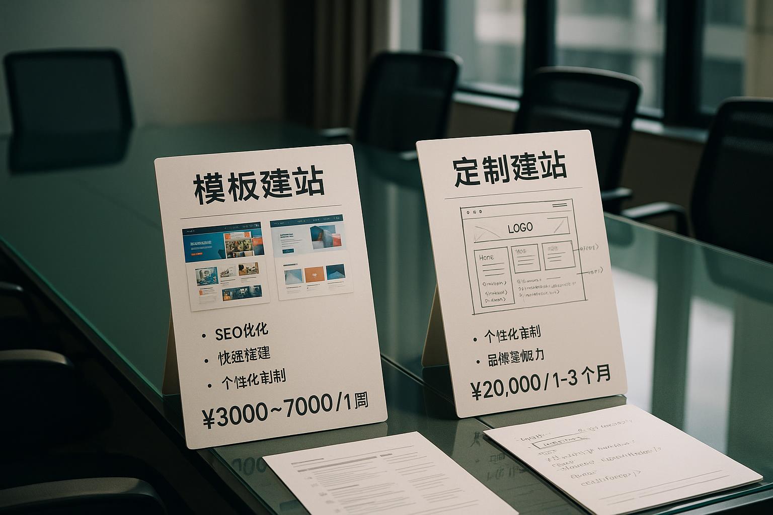 網(wǎng)站建設(shè)有哪些模式？模板建站與定制建站怎么選