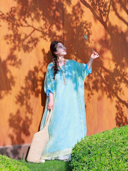 【2026东衣作】新中式连衣裙（25707335时夏-高定款） 商品图4