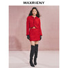 玛克门店发货：MAXRIENY华丽立体边缘装饰小香风红色外套(货号:MC85JA554) 商品缩略图1