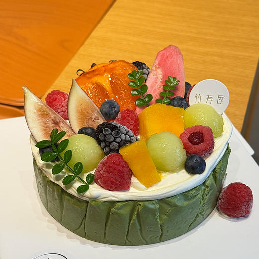 （可定制无蔗糖）抹茶巴斯克芝士蛋糕 商品图1