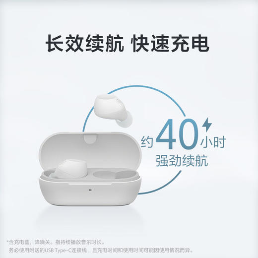 索尼无线立体声耳机WF-C710N[DQ8] 商品图5