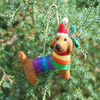 北京仓｜Felt So Good-Festive Rainbow Dog-彩虹小狗 羊毛毡 挂件［英国设计师］ 商品缩略图0